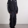 + Willy Chavarria Logo-Embroidered Ripstop Cargo Jacket - OU + Willy Chavarria Logo-Embroidered Ripstop Cargo Jacket - OU
