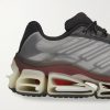 + Willy Chavarria Megaride AG Suede-Trimmed Mesh Sneakers - CU