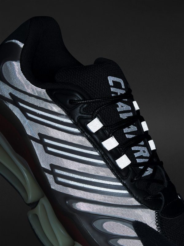 + Willy Chavarria Megaride AG Suede-Trimmed Mesh Sneakers - E2
