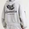 +Willy Chavarria Hooded Embroidered Zip-Up Cotton-Blend Sweater - BK +Willy Chavarria Hooded Embroidered Zip-Up Cotton-Blend Sweater - BK