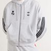 +Willy Chavarria Hooded Embroidered Zip-Up Cotton-Blend Sweater - FR +Willy Chavarria Hooded Embroidered Zip-Up Cotton-Blend Sweater - FR