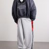 + Willy Chavarria Logo-Embroidered Satin Padded Bomber Jacket - BK