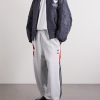 + Willy Chavarria Logo-Embroidered Satin Padded Bomber Jacket - OU