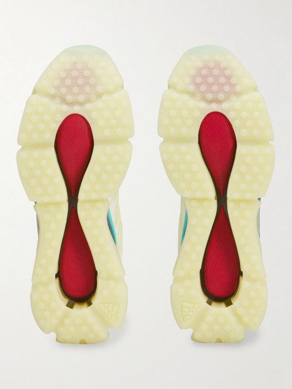 + Willy Chavarria Megaride AG Suede-Trimmed Mesh Sneakers - E1
