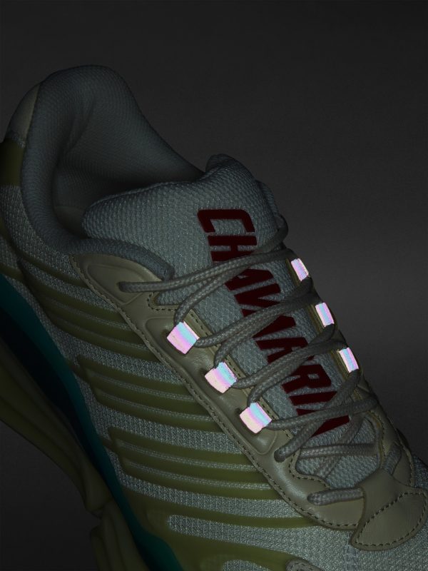 + Willy Chavarria Megaride AG Suede-Trimmed Mesh Sneakers - E2