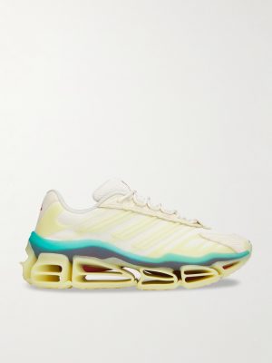 + Willy Chavarria Megaride AG Suede-Trimmed Mesh Sneakers + Willy Chavarria Megaride AG Suede-Trimmed Mesh Sneakers