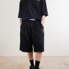 + Willy Chavarria Straight-Leg Striped Mesh Drawstring Shorts - OU + Willy Chavarria Straight-Leg Striped Mesh Drawstring Shorts - OU