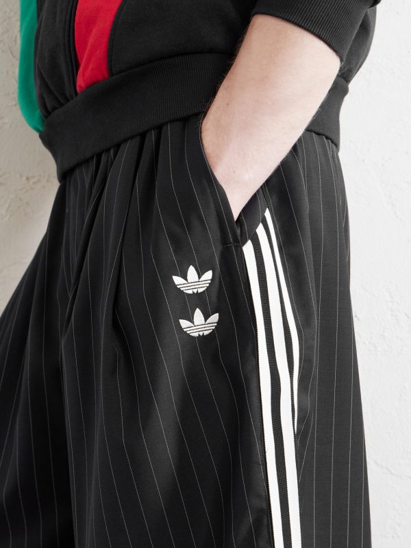 + Willy Chavarria Pinstriped Wool-Blend Twill Shorts - CU + Willy Chavarria Pinstriped Wool-Blend Twill Shorts - CU