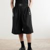 + Willy Chavarria Pinstriped Wool-Blend Twill Shorts - FR + Willy Chavarria Pinstriped Wool-Blend Twill Shorts - FR