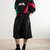 + Willy Chavarria Pinstriped Wool-Blend Twill Shorts - OU + Willy Chavarria Pinstriped Wool-Blend Twill Shorts - OU