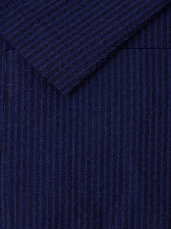 Atlantico Organic Cotton-Seersucker Suit Jacket - E1