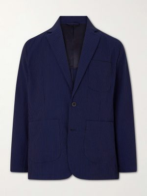 Atlantico Organic Cotton-Seersucker Suit Jacket Atlantico Organic Cotton-Seersucker Suit Jacket