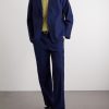Atlantico Straight-Leg Organic Cotton-Seersucker Trousers - OU Atlantico Straight-Leg Organic Cotton-Seersucker Trousers - OU