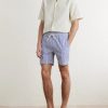 Atlantico Straight-Leg Striped Cotton-Seersucker Shorts - OU