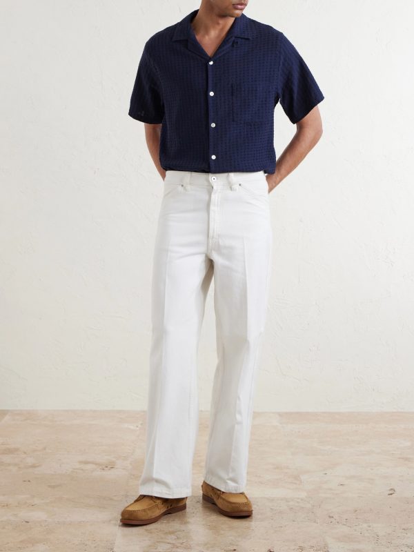 Mondego Cotton-Blend Shirt - OU Mondego Cotton-Blend Shirt - OU