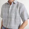 Gem Checked Linen Shirt - CU