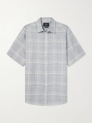 Gem Checked Linen Shirt