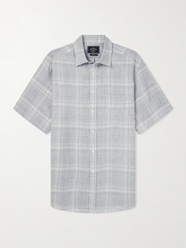Gem Checked Linen Shirt