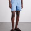 Straight-Leg Denim Drawstring Shorts - FR