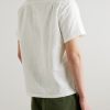 Reeve Convertible-Collar Organic Cotton-Jacquard Shirt - BK Reeve Convertible-Collar Organic Cotton-Jacquard Shirt - BK