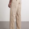 Labura Straight-Leg Organic Cotton-Twill Trousers - BK Labura Straight-Leg Organic Cotton-Twill Trousers - BK