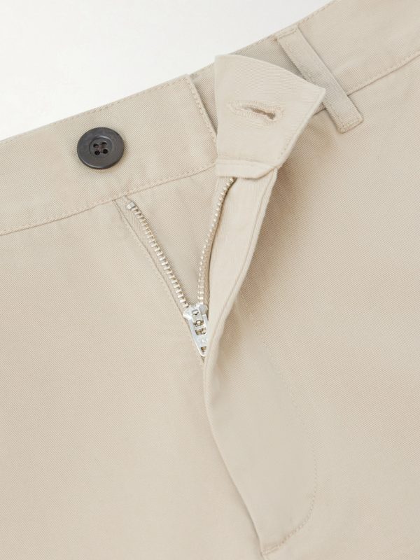 Labura Straight-Leg Organic Cotton-Twill Trousers - E1 Labura Straight-Leg Organic Cotton-Twill Trousers - E1