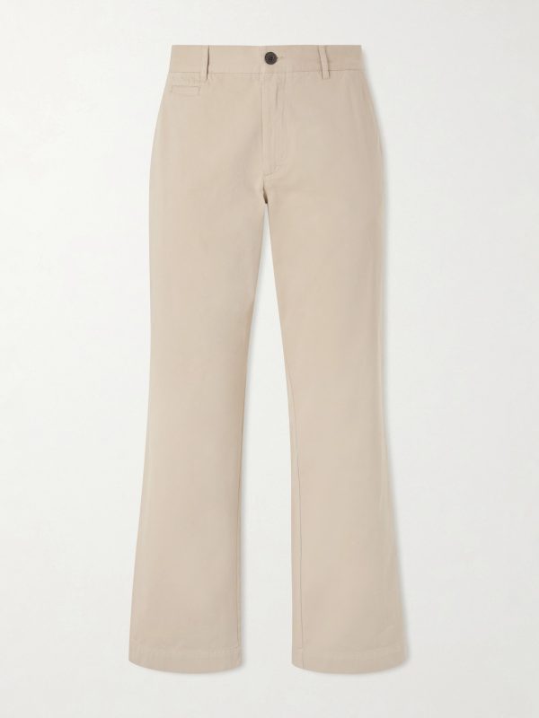 Labura Straight-Leg Organic Cotton-Twill Trousers Labura Straight-Leg Organic Cotton-Twill Trousers