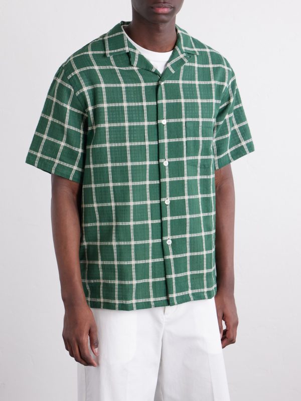 Alvor Checked Organic Cotton Shirt - FR Alvor Checked Organic Cotton Shirt - FR