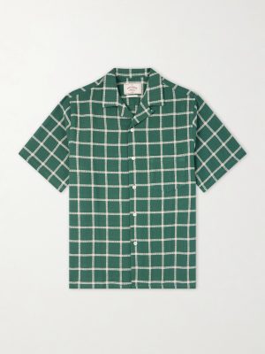 Alvor Checked Organic Cotton Shirt Alvor Checked Organic Cotton Shirt