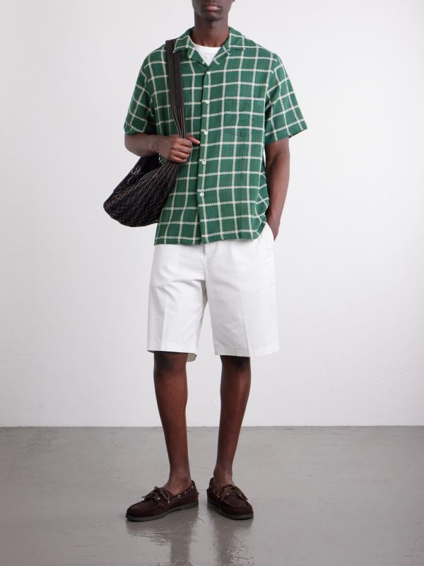 Alvor Checked Organic Cotton Shirt - OU Alvor Checked Organic Cotton Shirt - OU