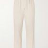 Straight-Leg Linen Trousers Straight-Leg Linen Trousers