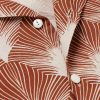 Feathers Printed Linen and Cotton-Blend Shirt - CU Feathers Printed Linen and Cotton-Blend Shirt - CU