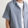 Agora Camp-Collar Cotton-Blend Shirt - CU Agora Camp-Collar Cotton-Blend Shirt - CU