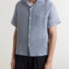 Agora Camp-Collar Cotton-Blend Shirt - FR Agora Camp-Collar Cotton-Blend Shirt - FR