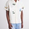 Embroidered Organic Cotton Shirt - FR Embroidered Organic Cotton Shirt - FR
