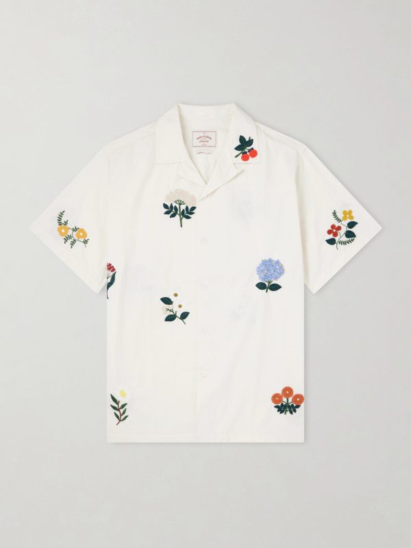 Embroidered Organic Cotton Shirt Embroidered Organic Cotton Shirt