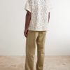 Camp-Collar Crocheted Cotton-Blend Shirt - BK Camp-Collar Crocheted Cotton-Blend Shirt - BK