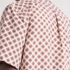 Convertible-Collar Printed Silk and Linen-Blend Shirt - CU