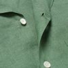 Camp-Collar Linen Shirt - CU Camp-Collar Linen Shirt - CU