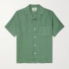 Camp-Collar Linen Shirt Camp-Collar Linen Shirt