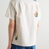 Convertible-Collar Embroidered Linen and Cotton-Blend Shirt - BK Convertible-Collar Embroidered Linen and Cotton-Blend Shirt - BK