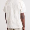 Duke Convertible-Collar Embroidered Cotton-Blend Shirt - BK Duke Convertible-Collar Embroidered Cotton-Blend Shirt - BK
