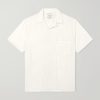 Duke Convertible-Collar Embroidered Cotton-Blend Shirt Duke Convertible-Collar Embroidered Cotton-Blend Shirt