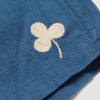 Straight-Leg Embroidered Ramie Drawstring Shorts - CU