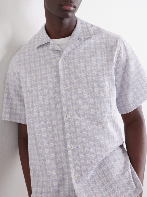 Polen Checked Organic Cotton Shirt - CU Polen Checked Organic Cotton Shirt - CU