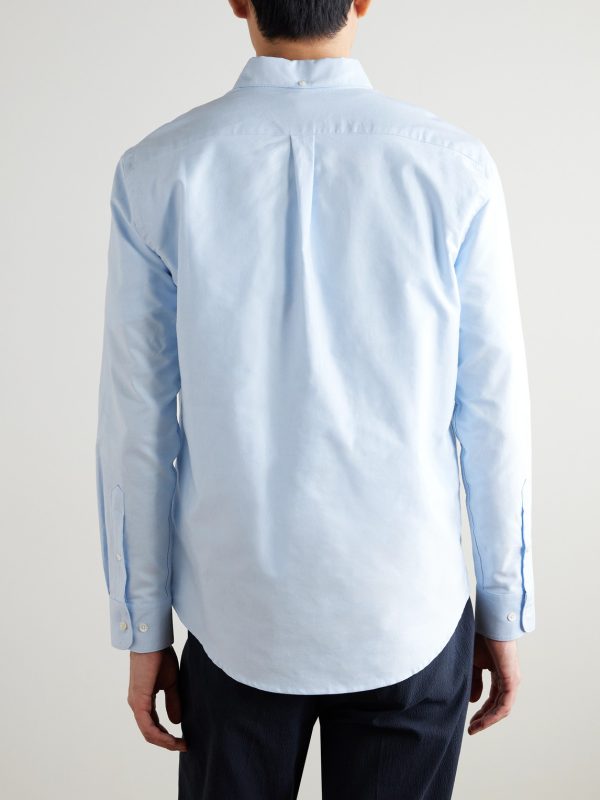 Belavista Button-Down Collar Cotton Shirt - BK