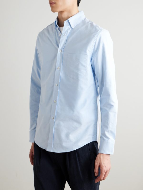 Belavista Button-Down Collar Cotton Shirt - FR