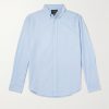 Belavista Button-Down Collar Cotton Shirt