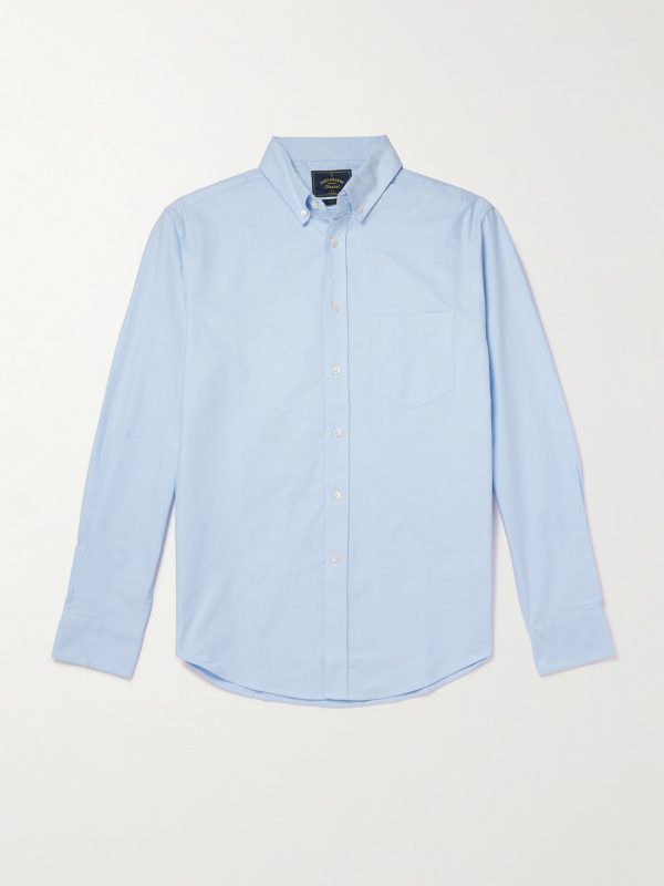 Belavista Button-Down Collar Cotton Shirt