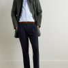 Belavista Button-Down Collar Cotton Shirt - OU